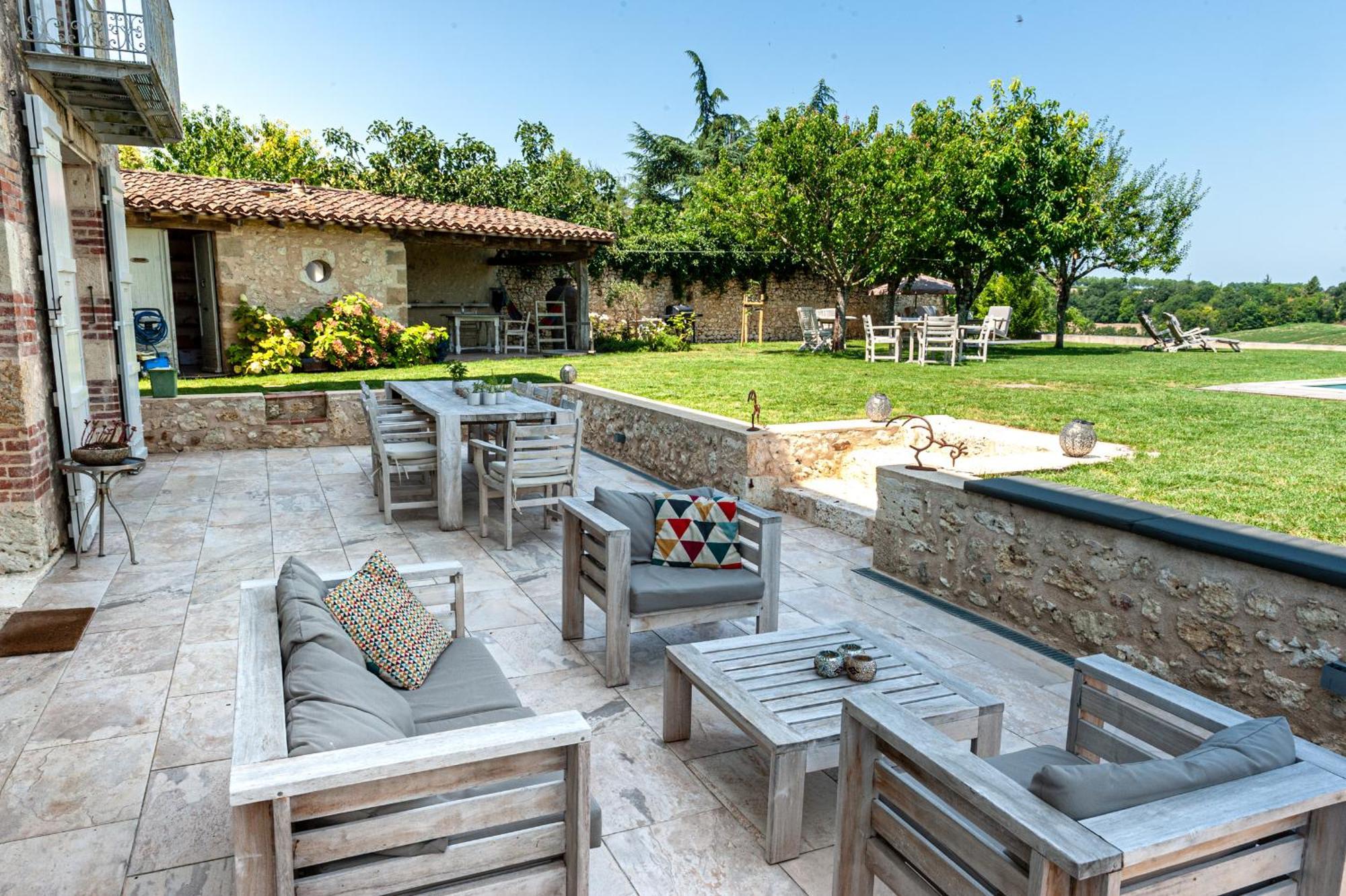 B&B La Mirande De Saint-Clar Exterior foto