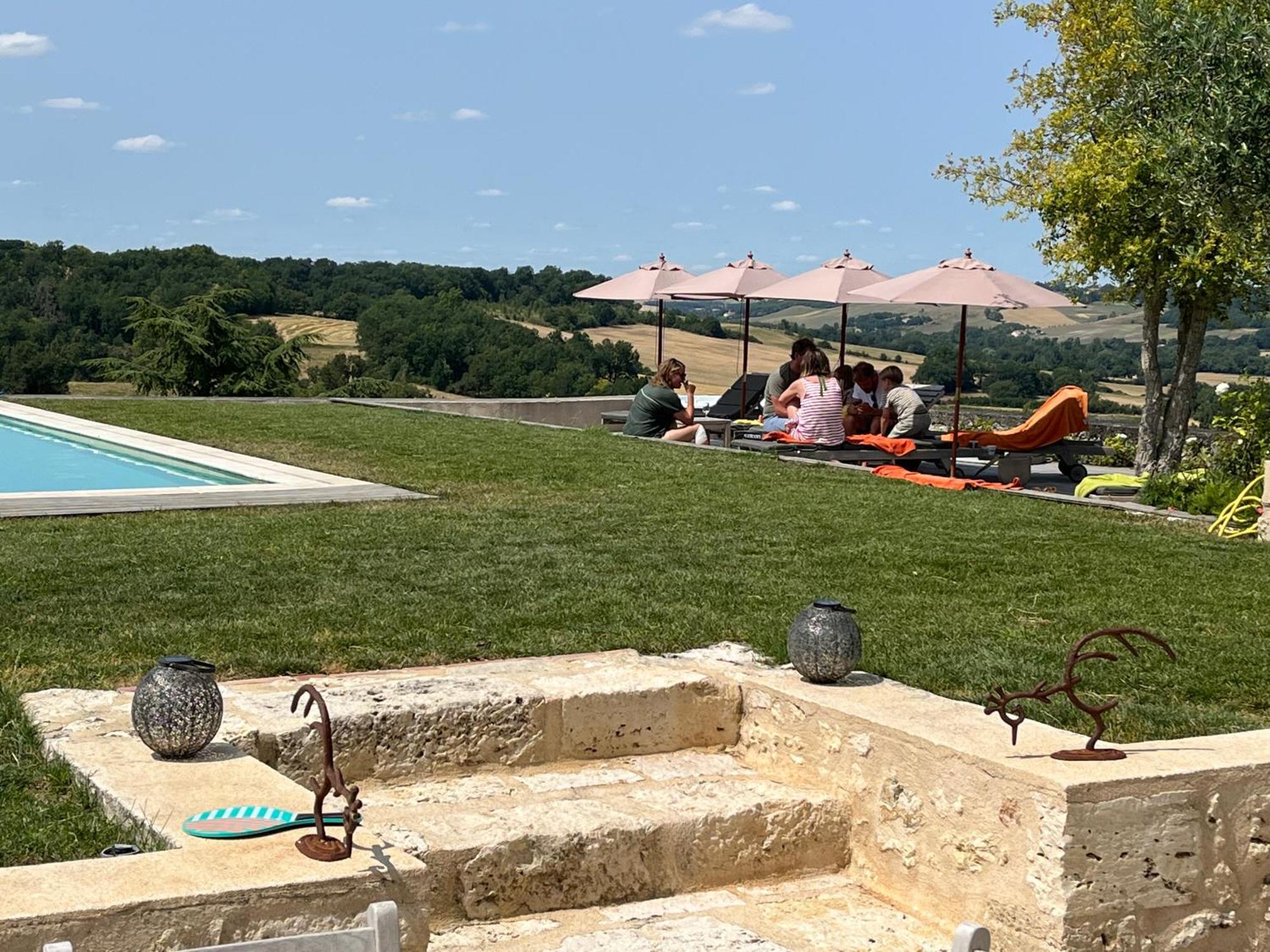 B&B La Mirande De Saint-Clar Exterior foto